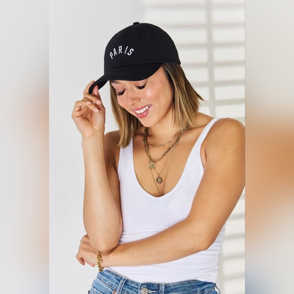 Zenana PARIS Embroidered Baseball Cap - Picture 6 of 6